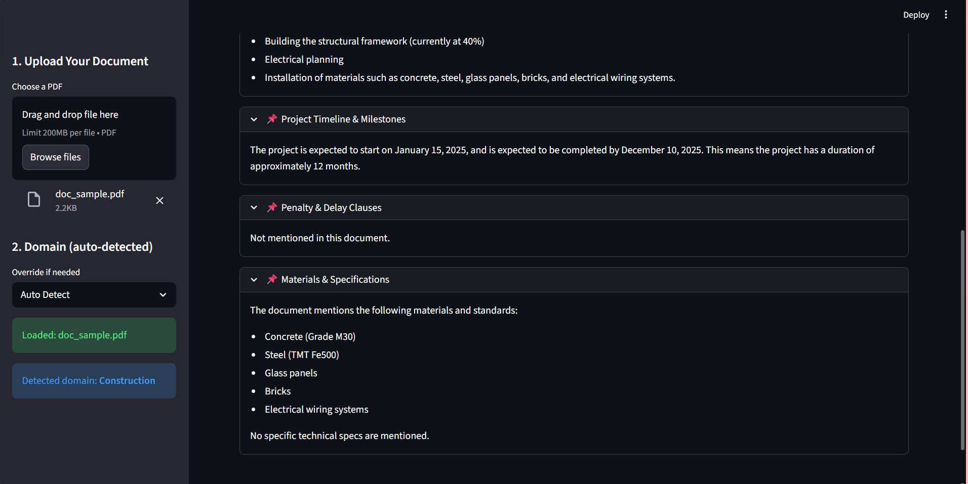DOCUSENSE : RESEARCH AUTO screenshot 3