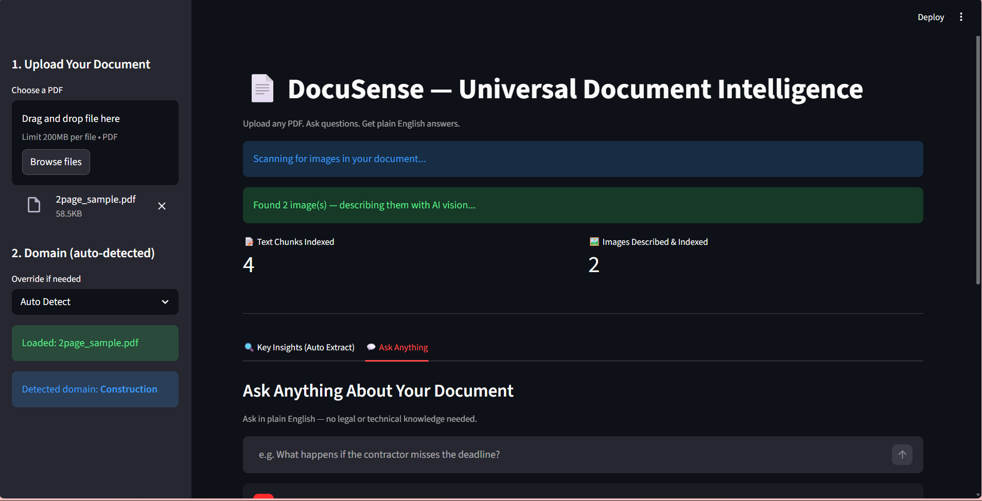 DOCUSENSE : RESEARCH AUTO screenshot 4