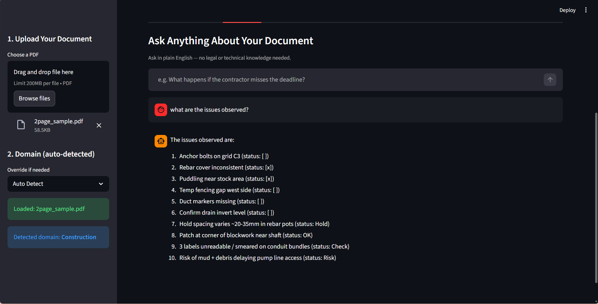 DOCUSENSE : RESEARCH AUTO screenshot 5